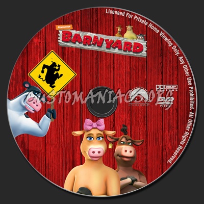 Barnyard dvd label