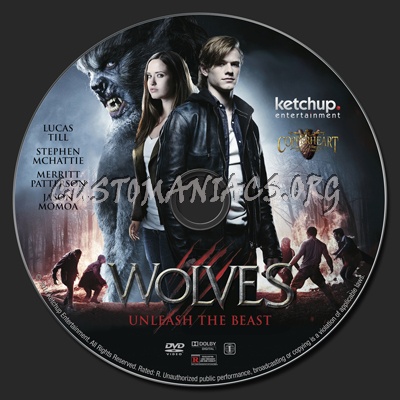 Wolves dvd label