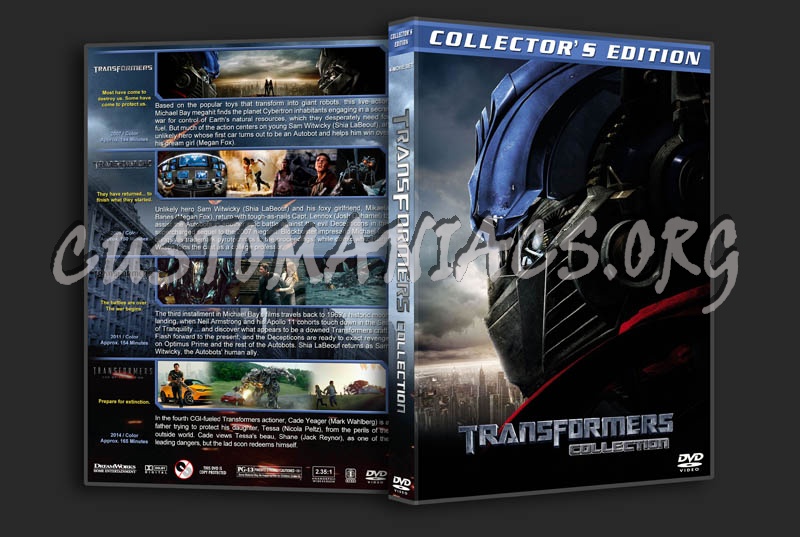 Transformers Collection dvd cover