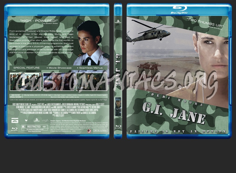 GI Jane blu-ray cover
