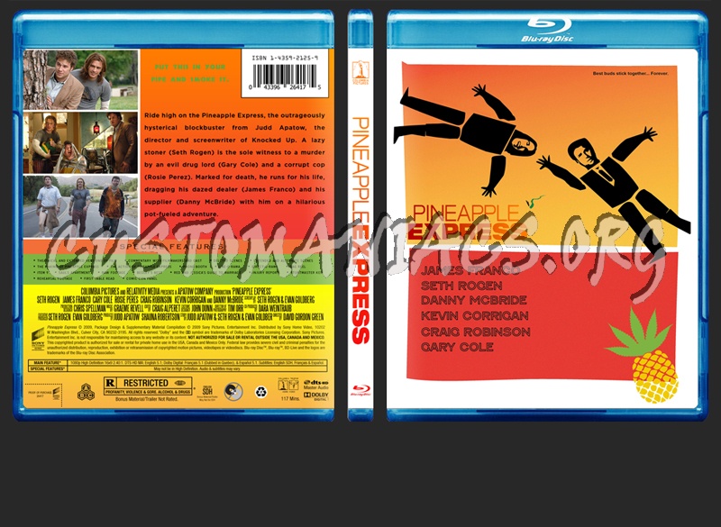 Pineapple Express blu-ray cover