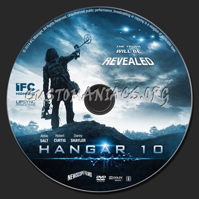 Hangar 10 dvd label