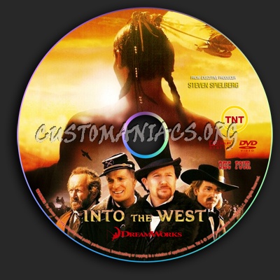 Into the West dvd label