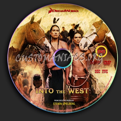 Into the West dvd label