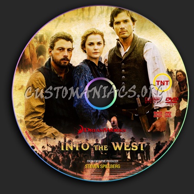 Into the West dvd label