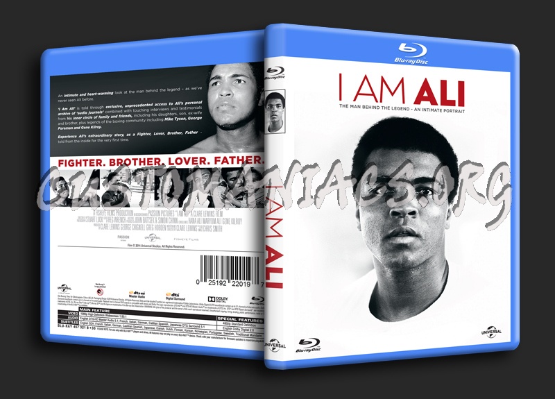 I Am Ali blu-ray cover