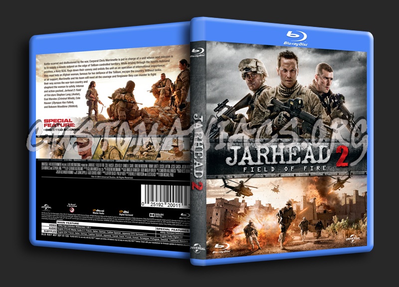 Jarhead 2 Field of Fire blu-ray cover