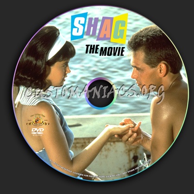 Shag, The Movie dvd label