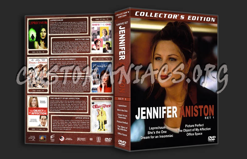 Jennifer Aniston Collection - Set 1 dvd cover