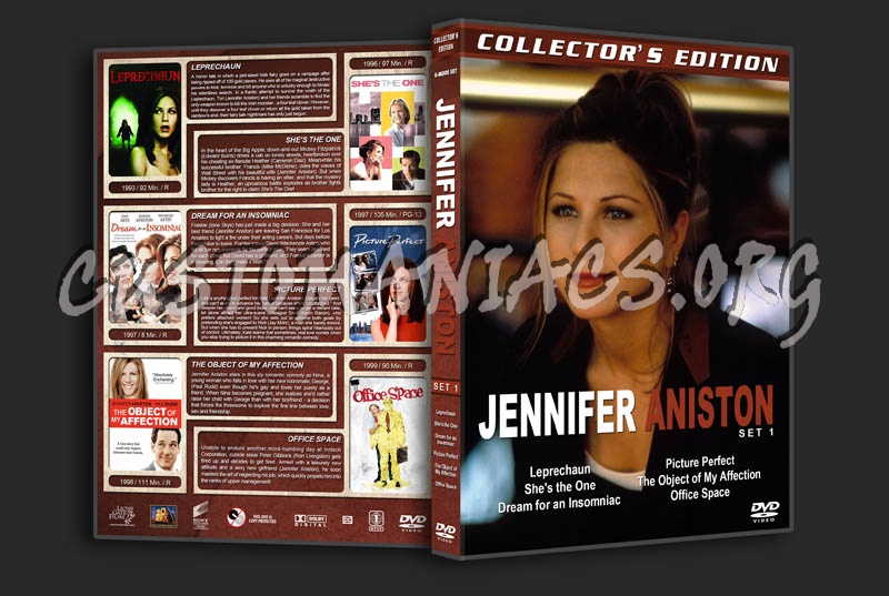 Jennifer Aniston Collection - Set 1 dvd cover