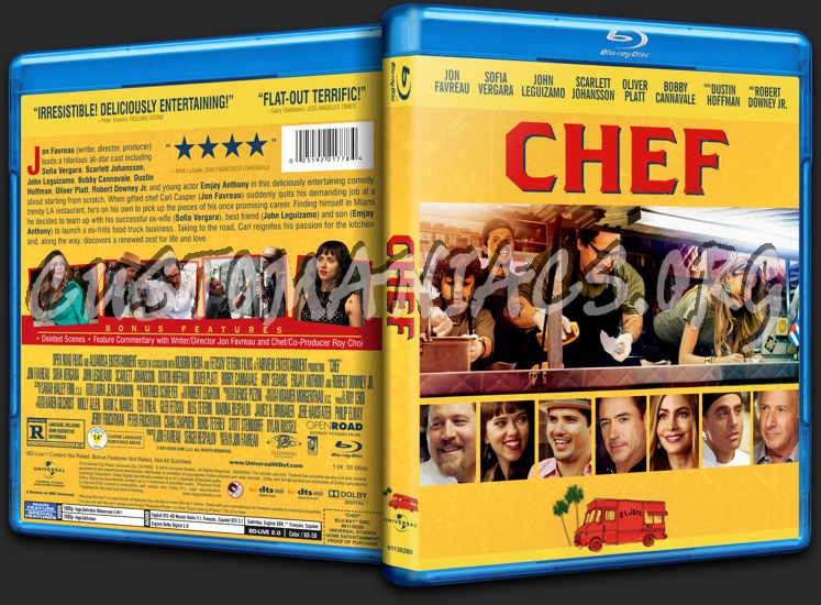 Chef blu-ray cover