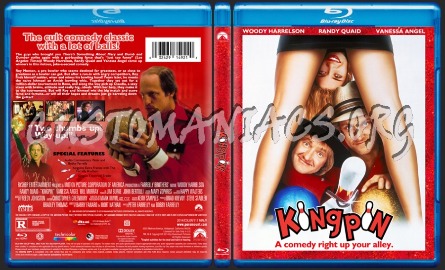 Kingpin (1996) dvd cover