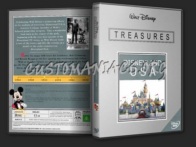 Disney Treasures - Disneyland USA dvd cover