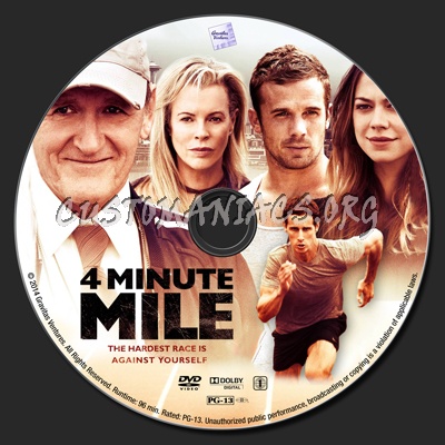 4 Minute Mile dvd label