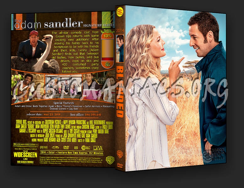Blended dvd cover