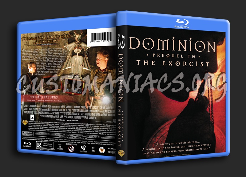 Dominion: Prequel To The Exorcist dvd cover