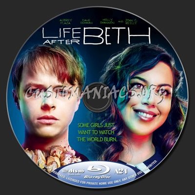 Life After Beth blu-ray label