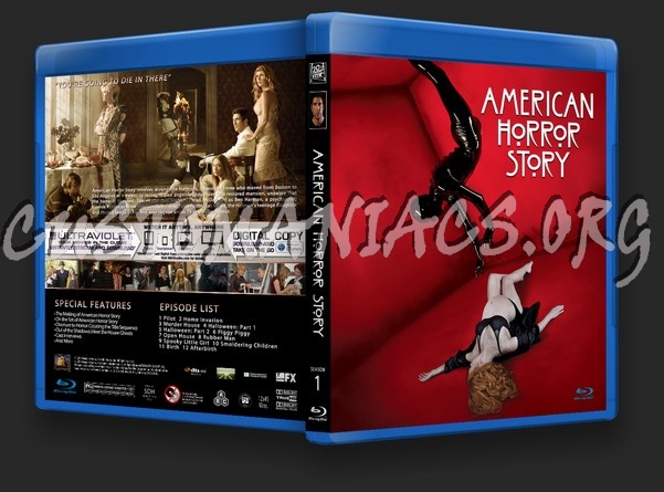 American Horror Story Season 1 blu-ray cover