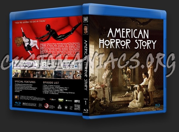 American Horror Story Season 1 blu-ray cover