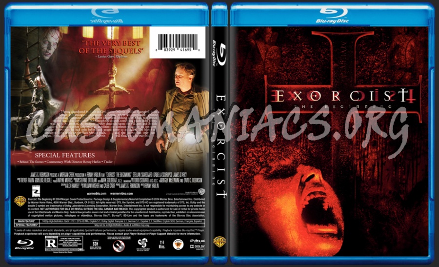 Exorcist: The Beginning dvd cover