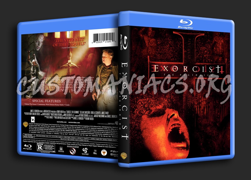 Exorcist: The Beginning dvd cover