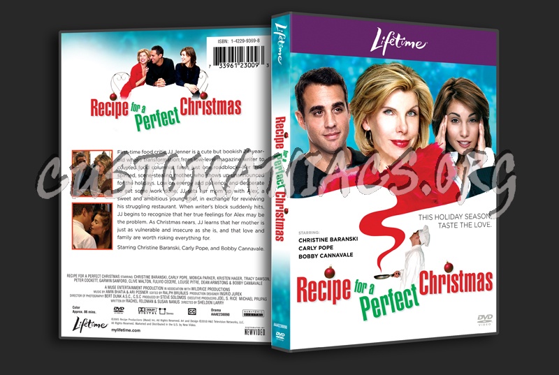 Recipe for A Perfect Christmas dvd cover