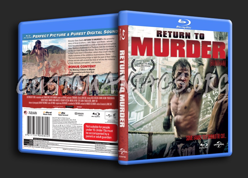 Return to Murder (Bunohan) blu-ray cover