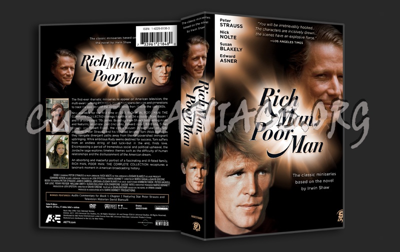 Rich Man, Poor Man dvd cover