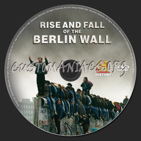 Rise and Fall of the Berlin Wall dvd label