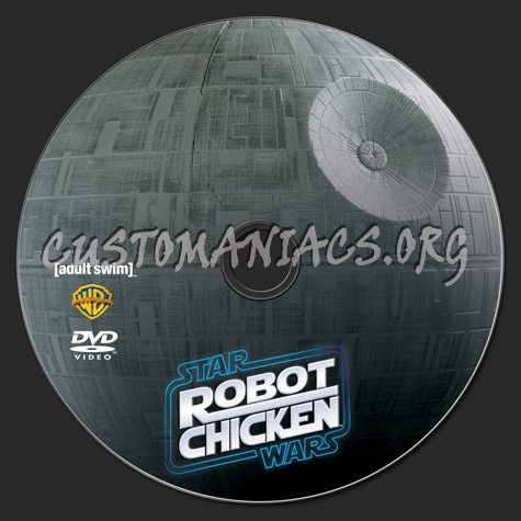 Robot Chicken Star Wars dvd label