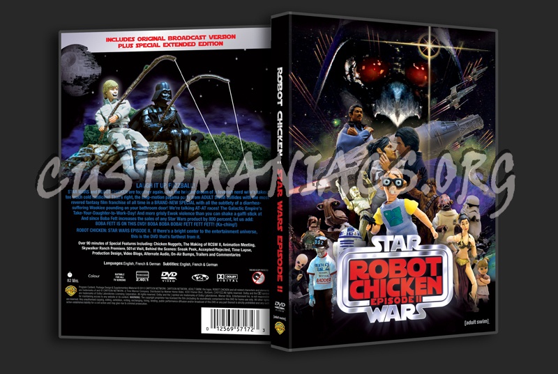 Robot Chicken Star Wars II dvd cover