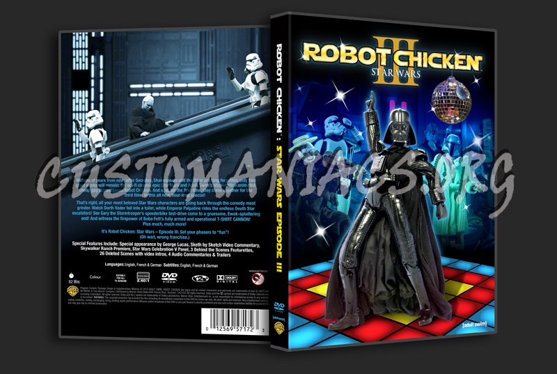 Robot Chicken Star Wars III dvd cover