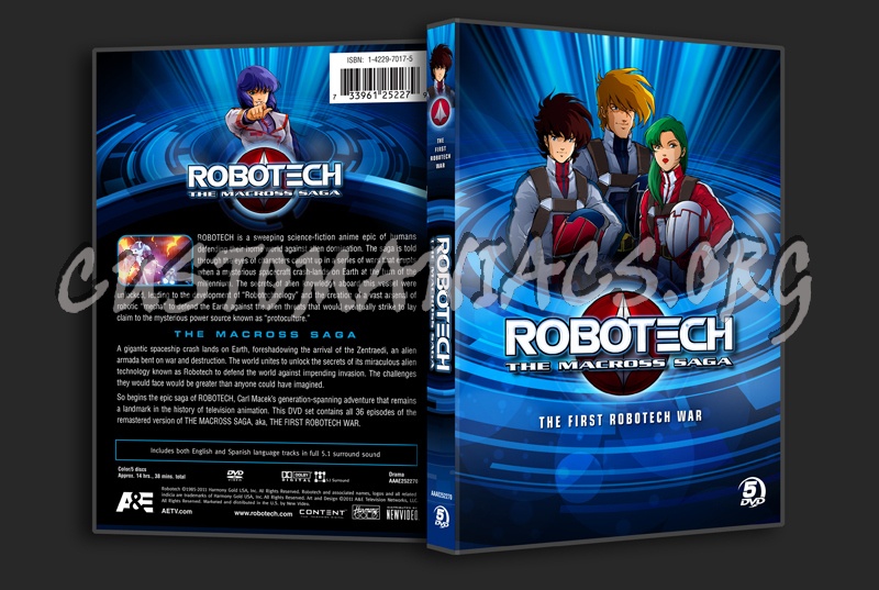 Robotech Season 1 dvd cover
