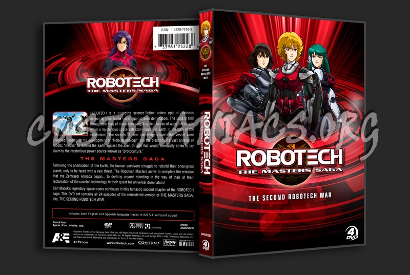 Robotech Season 2 dvd cover