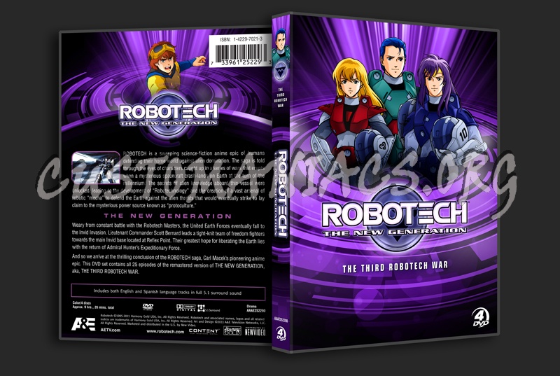Robotech Season 3 dvd cover