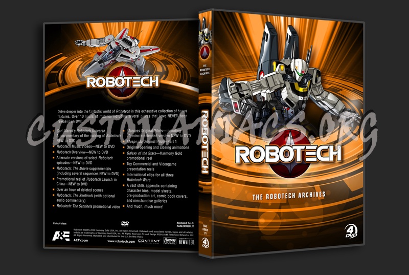 Robotech Season 4 dvd cover