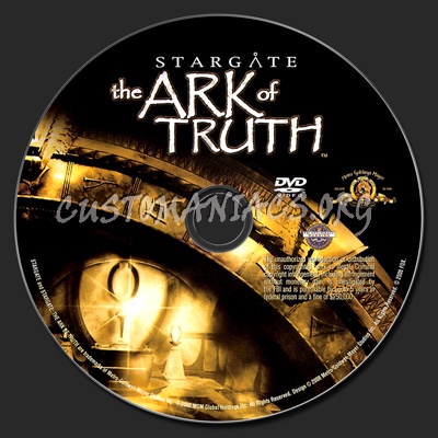 Stargate - The Ark of Truth dvd label