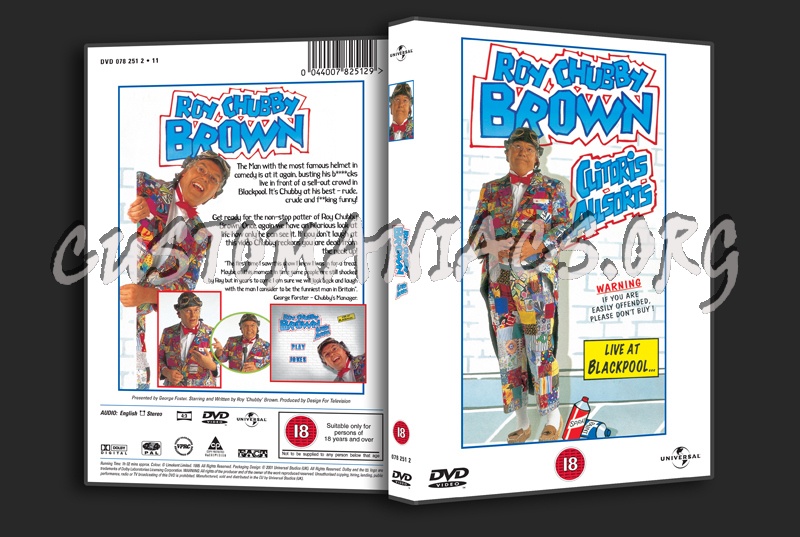 Roy Chubby Brown  Clitoris Allsorts dvd cover
