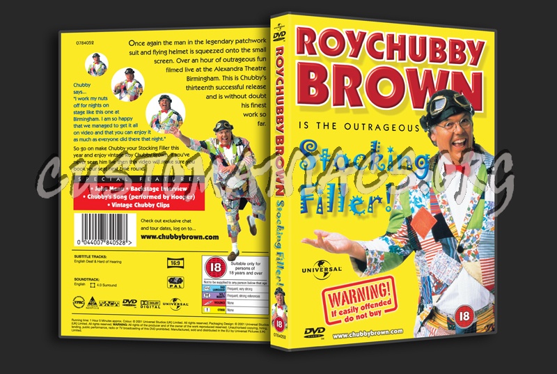 Roy Chubby Brown Stocking Filler! dvd cover