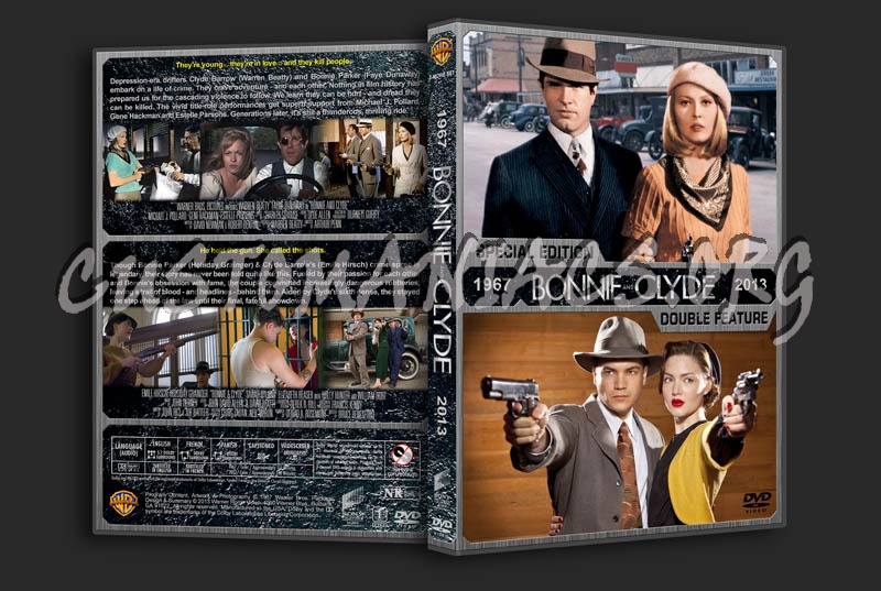 Bonnie and Clyde Double Feature dvd cover