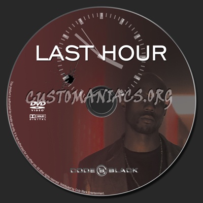 Last Hour dvd label