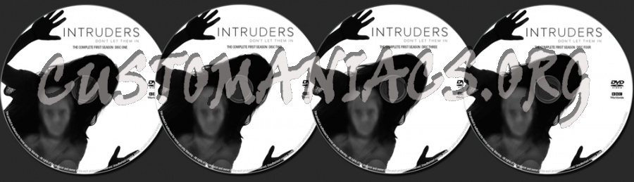 Intruders Season 1 dvd label