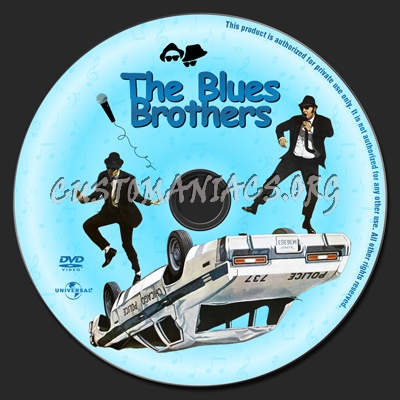 The Blues Brothers dvd label