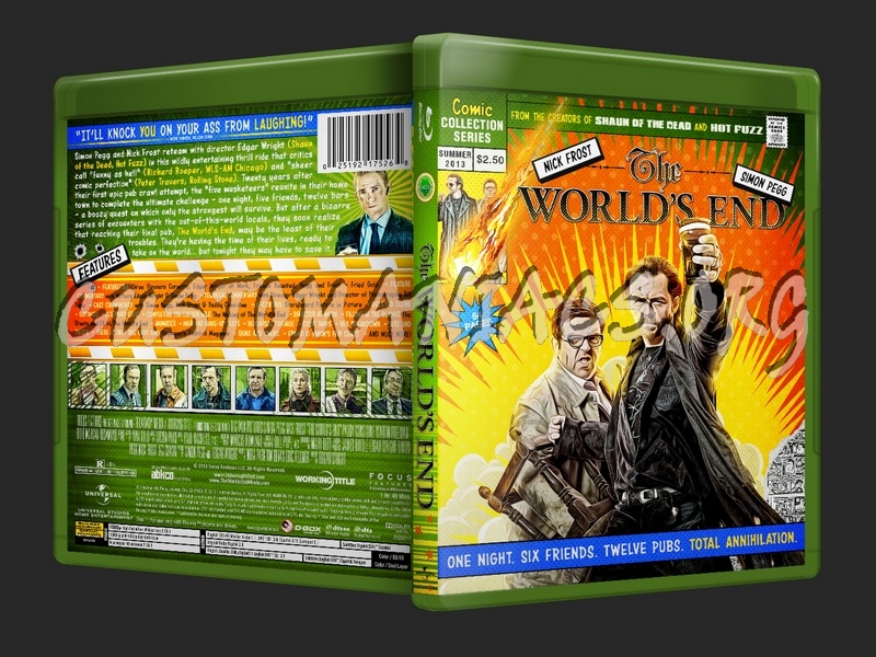 The World's End blu-ray cover