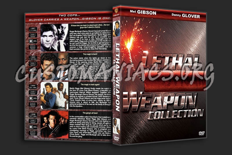 Lethal Weapon Collection dvd cover