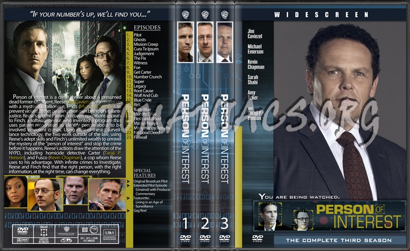 Person of Interest dvd cover