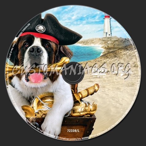 Beethoven's Treasure Tail dvd label
