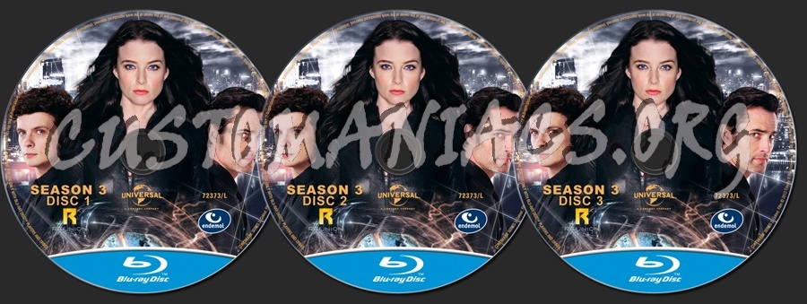 Continuum Season 3 blu-ray label