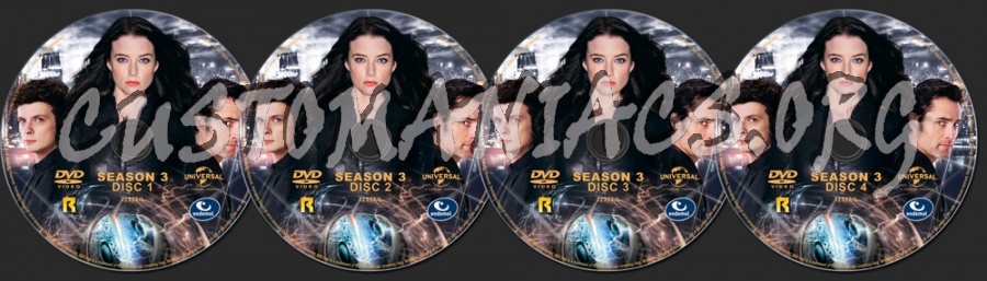 Continuum Season 3 dvd label