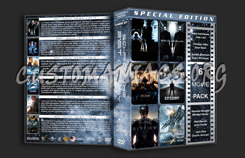 Sci-Fi 0f the 21st Century Collection dvd cover